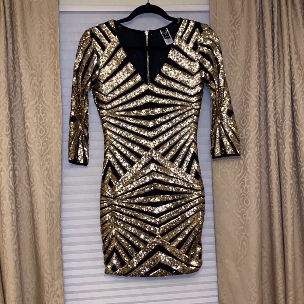 Festive sparkling dress